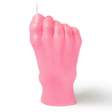 Mini Foot Scented Candles Inverted Feet Shape Candle Rose Pink Danish Pastel Room Decor Aesthetic Pine Fragrance Aromatherapy Natural Soy Wax Candle Desk Art Decoration for Bedroom Bathroom