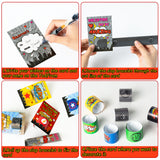 6sisc 28 Packs Valentines Day Gift for Kids, Valentine’s Day Super Power Slap Bracelets with Valentines Cards Toddler School Classroom Prize Exchange Gifts Party Favor Toy Set Superhero Decorations