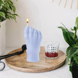 Mini Foot Scented Candle Inverted Feet Shape Candles Lilac Purple Danish Pastel Room Aesthetic Decor Pine Fragrance Aromatherapy Natural Soy Wax Candle for Home Bedroom Bathroom Birthday Gift