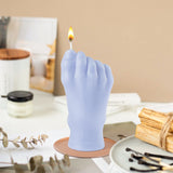 Mini Foot Scented Candle Inverted Feet Shape Candles Lilac Purple Danish Pastel Room Aesthetic Decor Pine Fragrance Aromatherapy Natural Soy Wax Candle for Home Bedroom Bathroom Birthday Gift
