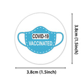 6sisc 1000Pcs Vaccine Stickers I Got My Covid-19 Vaccine Covid Vaccination Vaccinated Against Covid 19 Recipient Notification CDC Encouraged Public Health Clinical Vaccinated for Virus 7 Styles