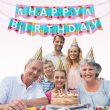 6sisc Harry Styles Birthday Party Banner Harry Edward Styles Party Decorations Harry Singer Happy Birthday Banners Garland Party Supply Wall Decor for Outdoor Party Picnics No Assembly Required