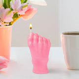Mini Foot Scented Candles Inverted Feet Shape Candle Rose Pink Danish Pastel Room Decor Aesthetic Pine Fragrance Aromatherapy Natural Soy Wax Candle Desk Art Decoration for Bedroom Bathroom