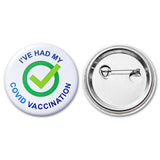 6sisc 20Pcs Vaccine Button Pins I Got My Covid-19 Vaccine Vaccinated Against Covid 19 Recipient Notification CDC Encouraged Public Health and Clinical Pinback Button Badges Vaccinated for Virus Pin 5 Styles