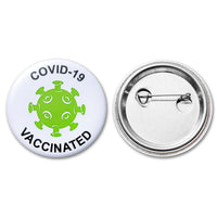 6sisc 30Pcs Vaccine Button Pins I Got My Covid-19 Vaccine Vaccinated Against Covid 19 Recipient Notification CDC Encouraged Public Health and Clinical Pinback Button Badges Vaccinated for Virus Pin 5 Styles